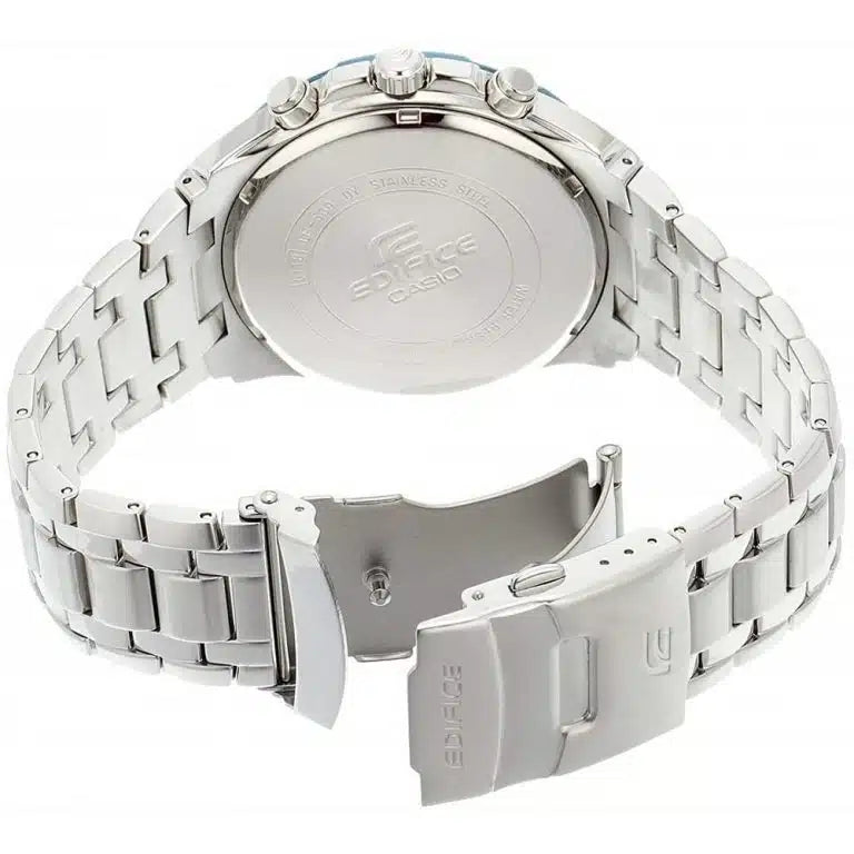 Casio Edifice Men’s Chronograph Watch EFR-539D-1A2VUEF – Black Dial Stainless Steel Sport Watch