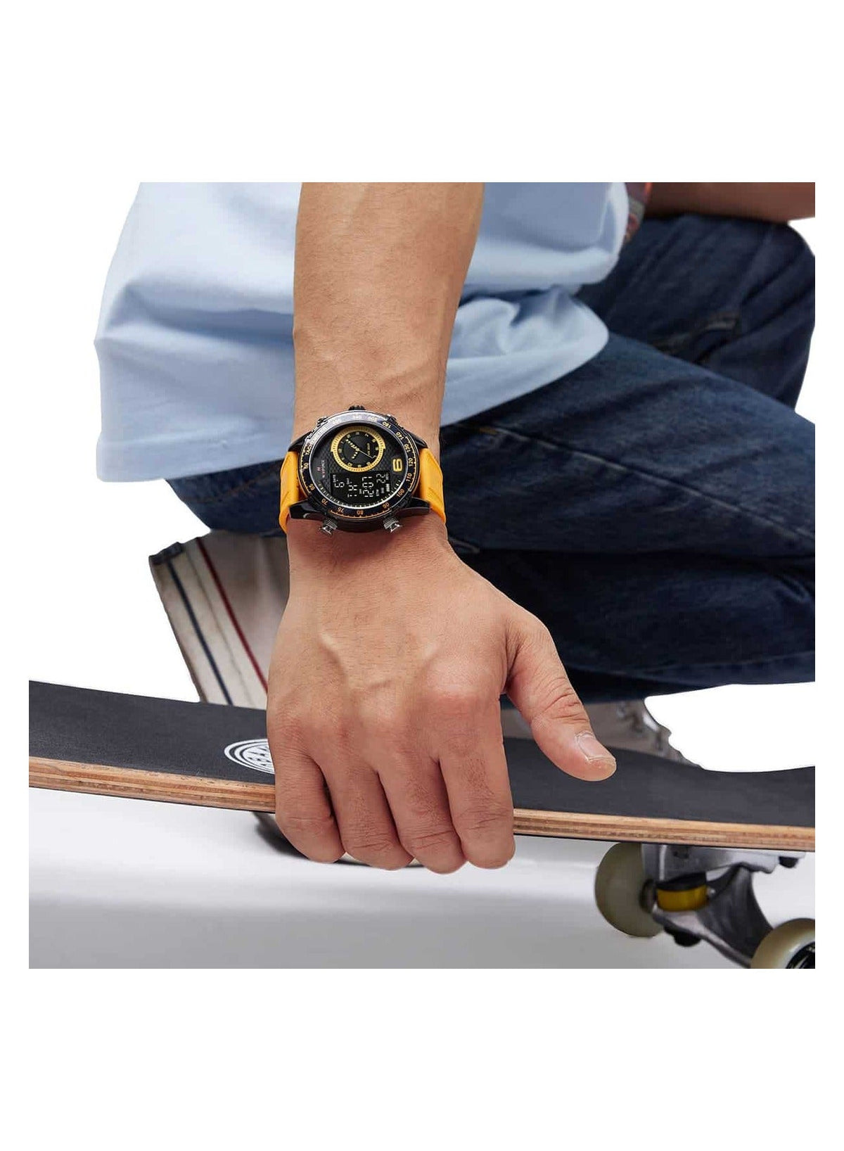 Naviforce Watch For Men NF9199T-B-Y-Y