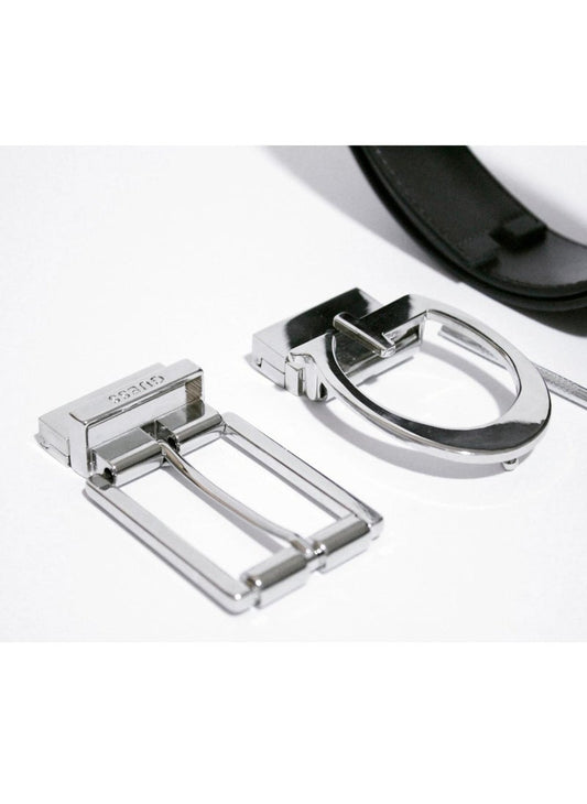 GU Leather Belt-Set For Men 15#