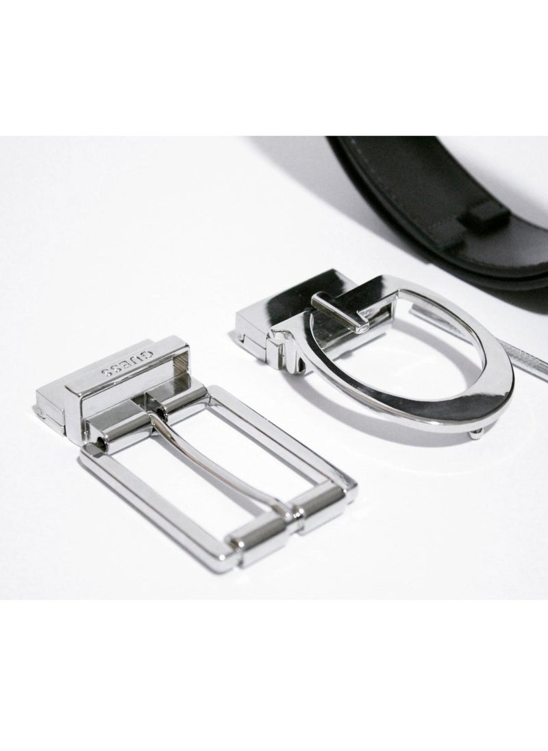 GU Leather Belt-Set For Men 15#