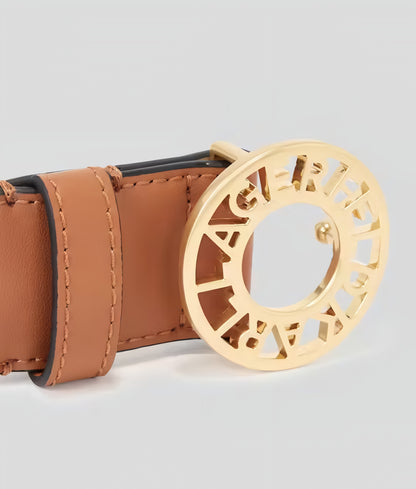 KL Tan Leather Belt For Women 25#