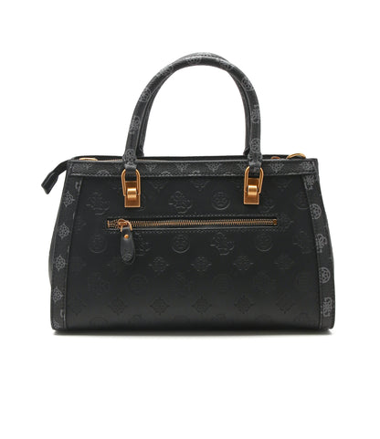 GUESS Black Embossed Handbag For Women 20#
