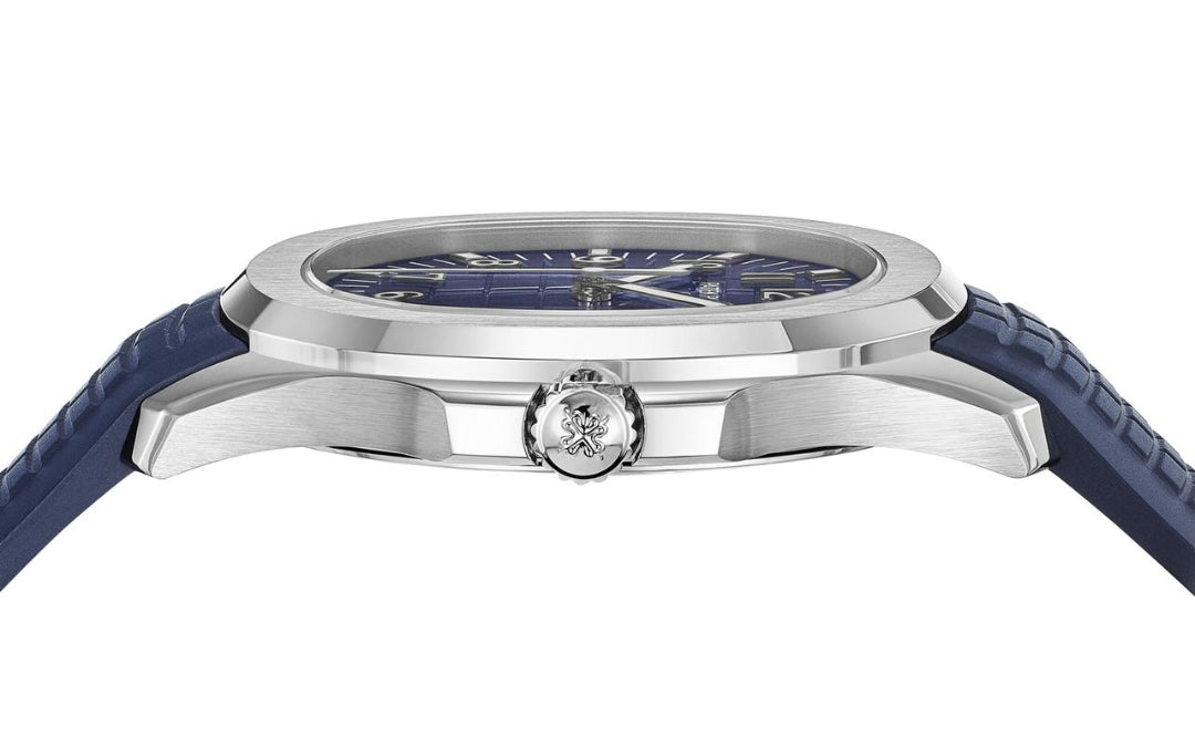 Patek Philippe Aquanaut Watch For Men - Blue & Silver
