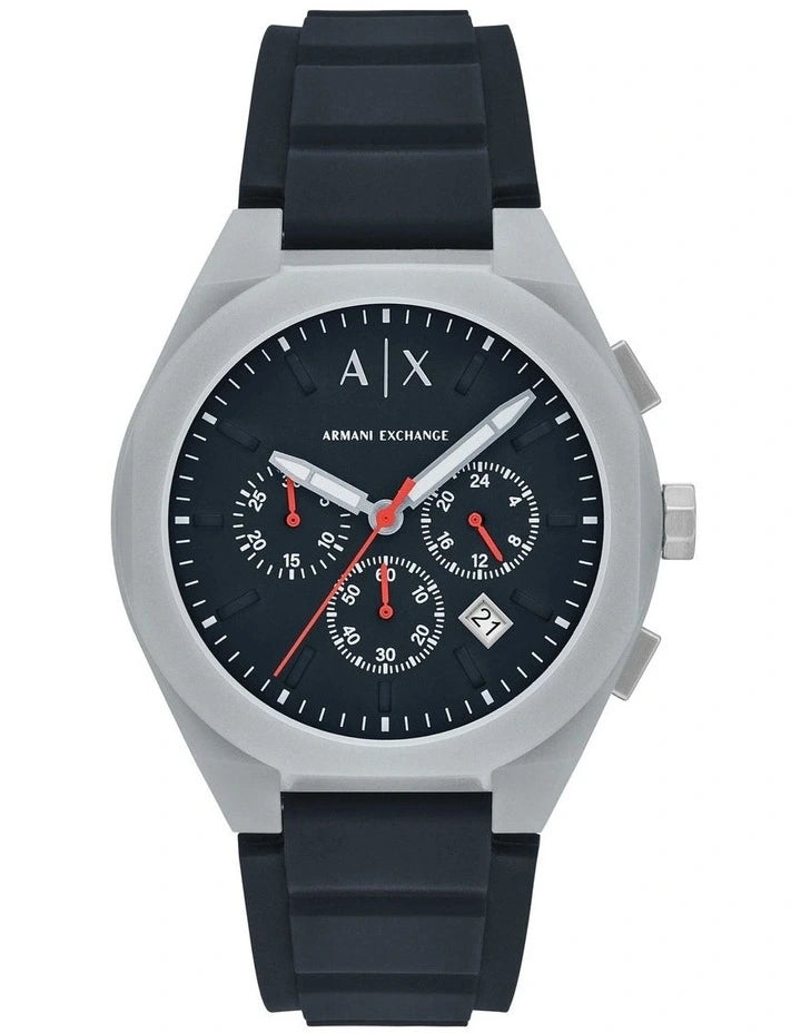 Armani Exchange Sync Men's Chronograph Watch AX4172, Blue Dial