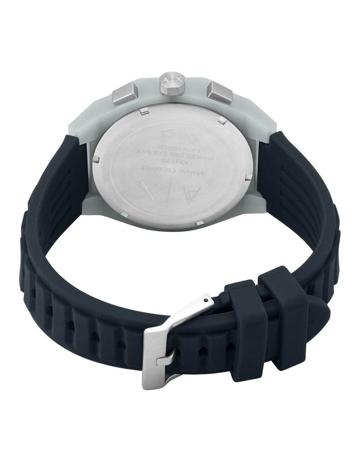 Armani Exchange Sync Men's Chronograph Watch AX4172, Blue Dial
