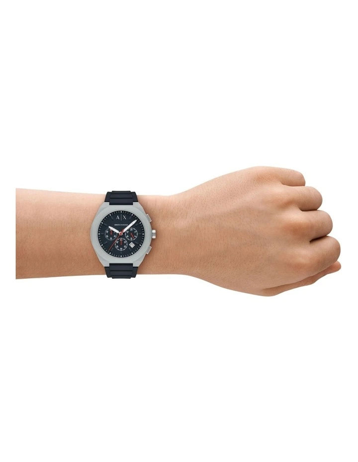 Armani Exchange Sync Men's Chronograph Watch AX4172, Blue Dial