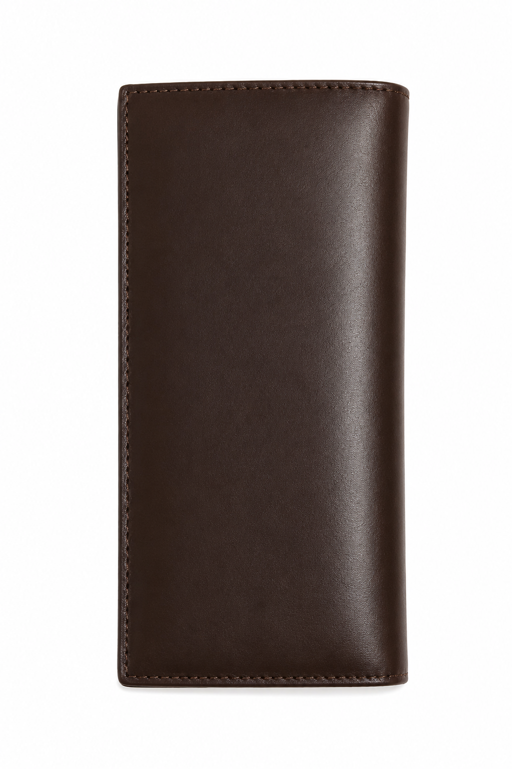 Tommy Hilfiger Men’s Long Genuine Leather Wallet – Dark Brown Classic Elegant Design#L84