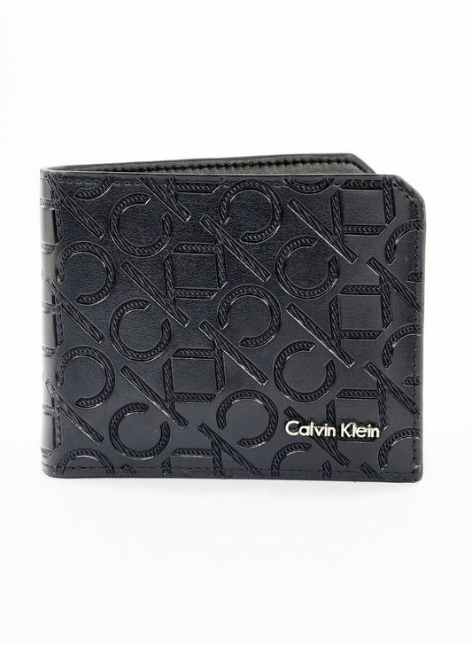 CK Black Leather Wallet For Men 70#