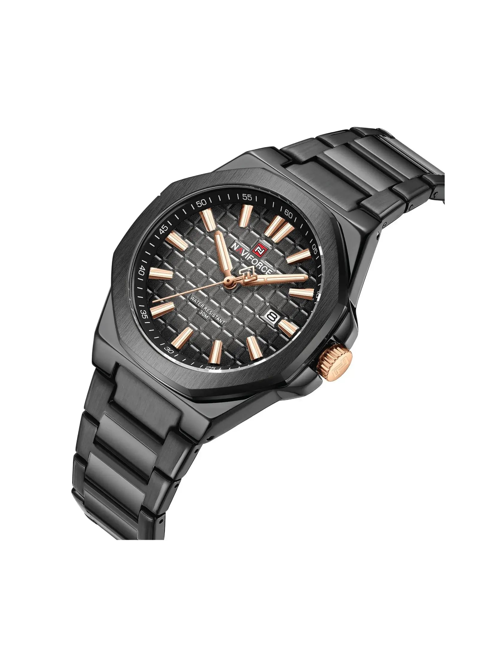 Naviforce Watch for Men NF9258 B/RG/B