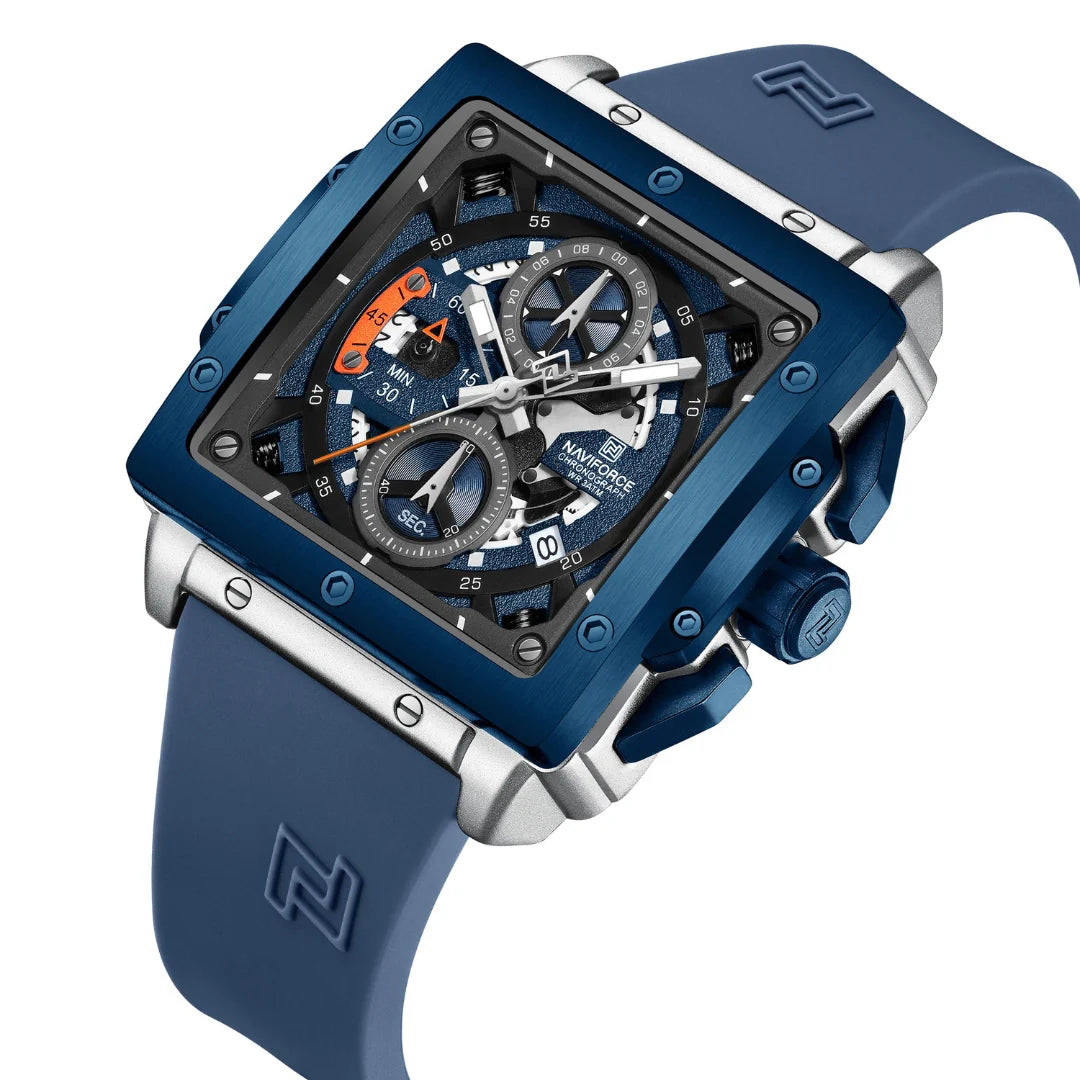 Navforce Watch For Men NF8064 S/BE/BE