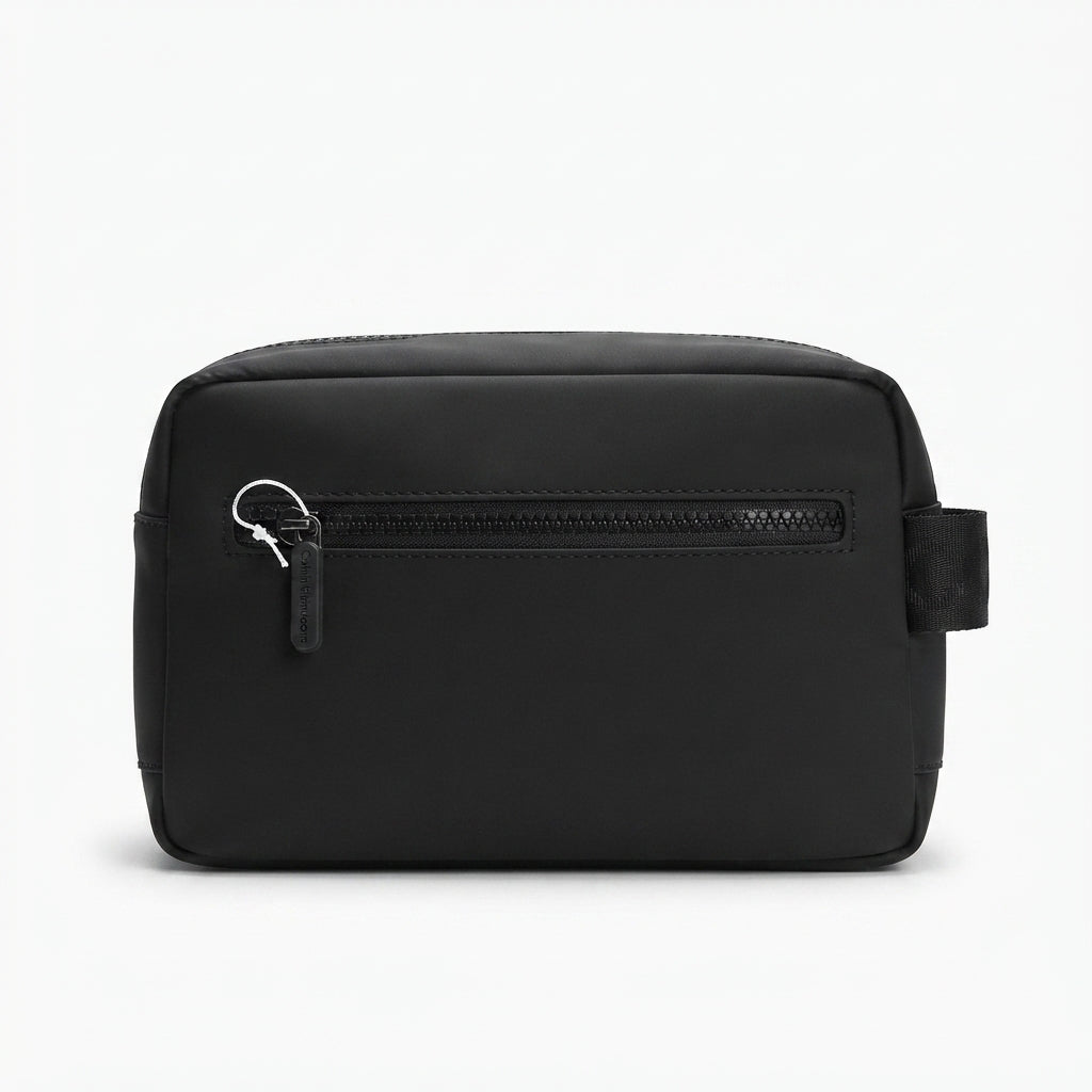 Calvin Klein Men's Black Nylon Zip Clutch Bag #0028