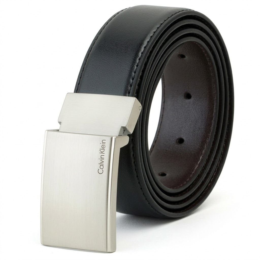 Calvin Klein Men’s Leather Belt & Wallet Gift Set – Black Premium Accessories Combo#16