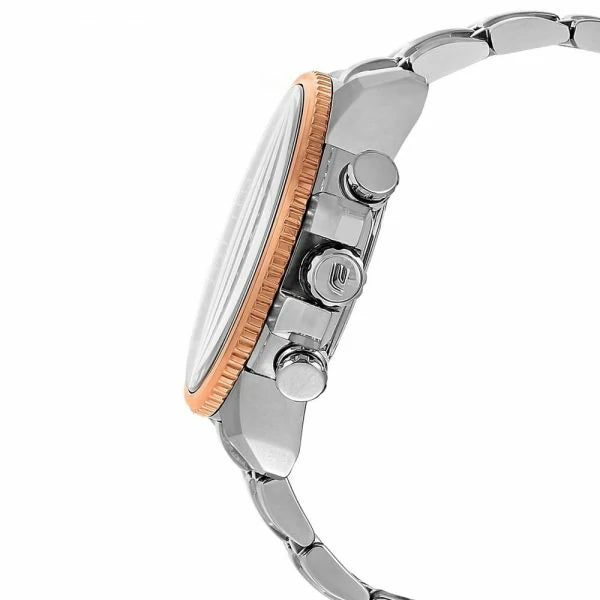 Casio Edifice EF-558D-7A Men’s Chronograph Watch – Silver Dial, Stainless Steel Bracelet, 100M Water Resistance