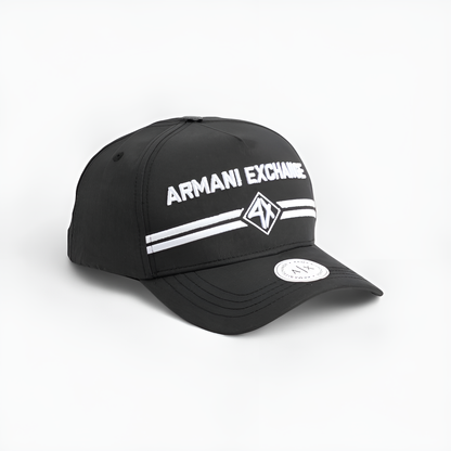 AX Men's Black Logo Baseball Cap