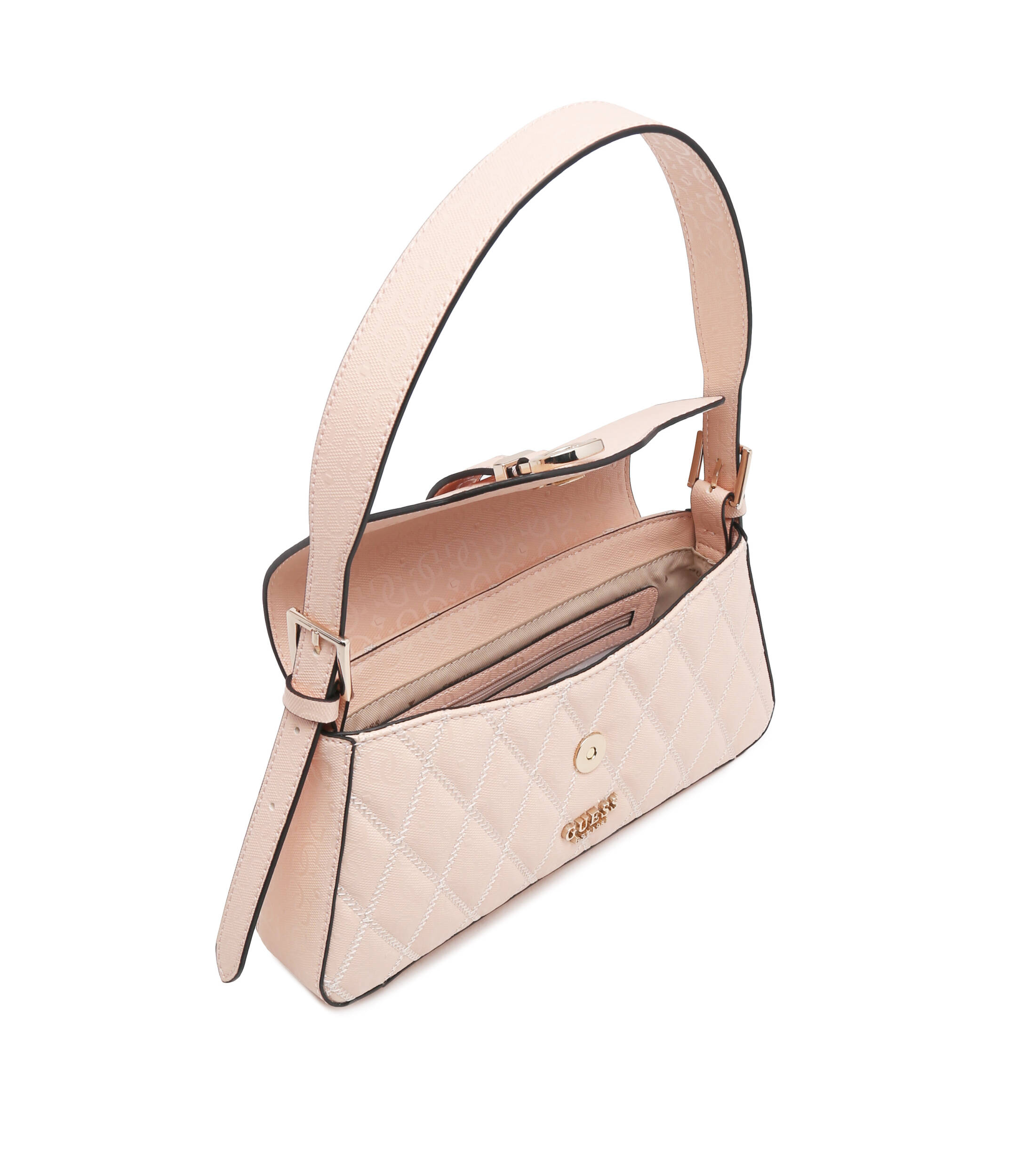 GUESS Adi Flap Shoulder Bag – Powder Pink #74