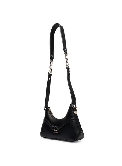 Guess Black Women Shoulder Bag HWBG7993730 – Elegant Leather Everyday Bag#191