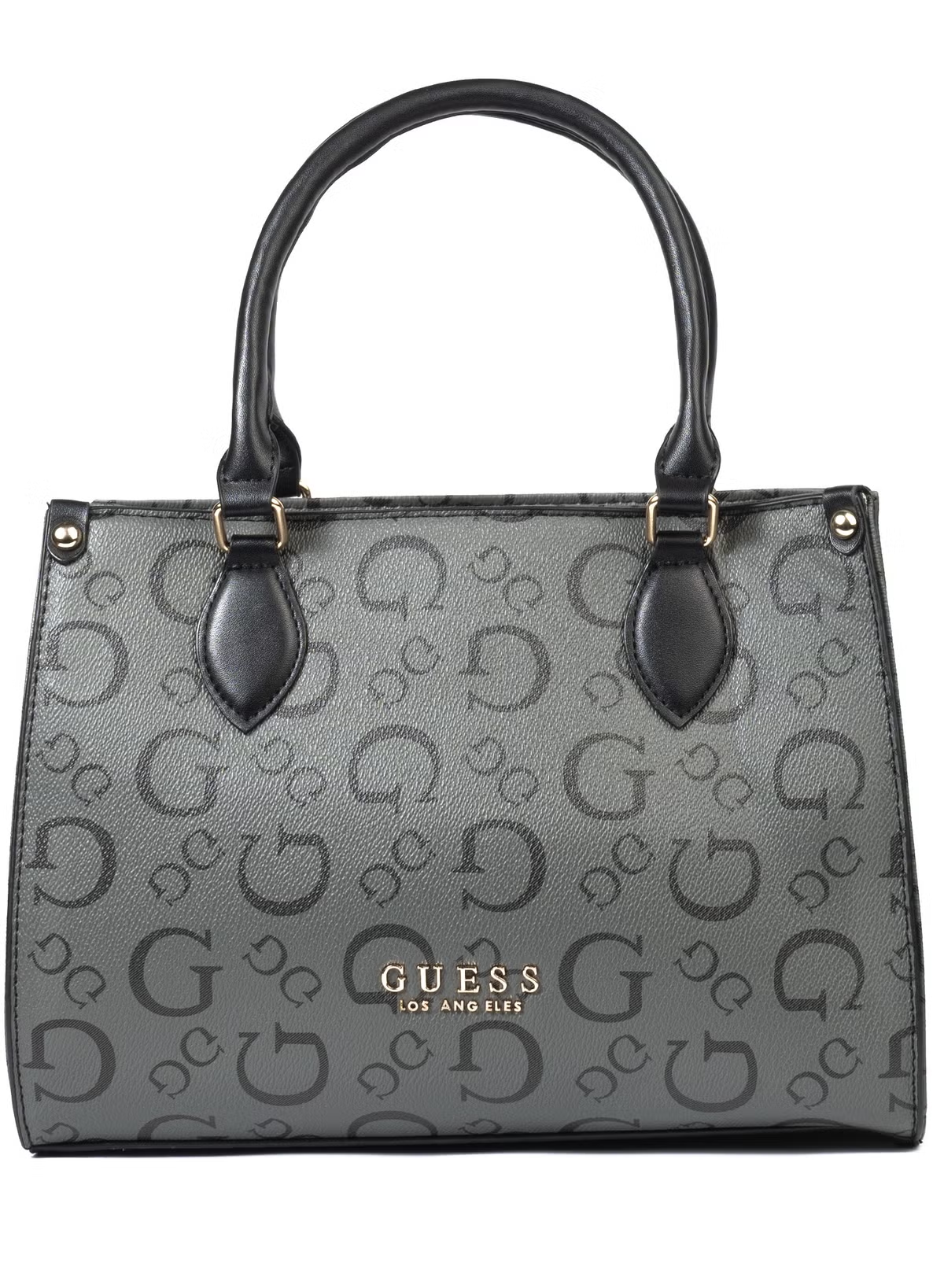 GUESS Oak Park Small Carryall Grey– Women’s Stylish Satchel Handbag JG823822 #81