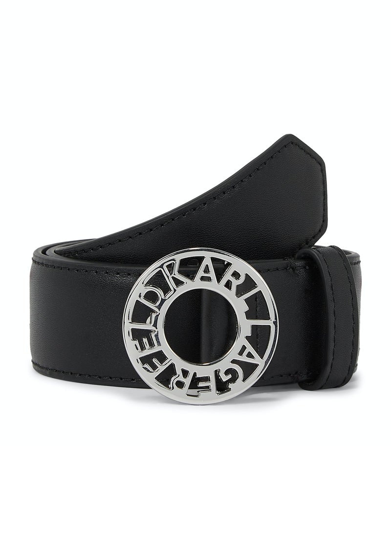 KL Black Leather Belt For Women 26#