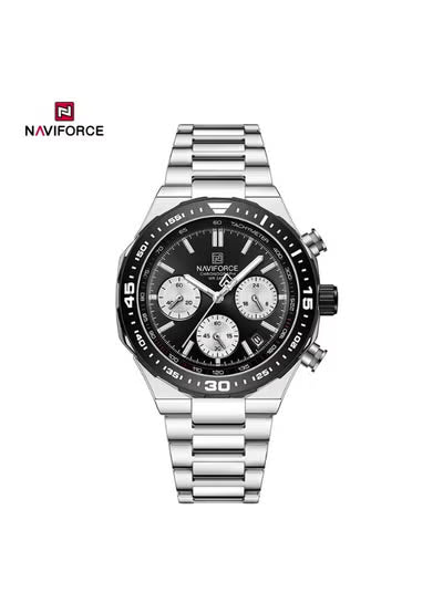 NAVIFORCE NF8049 Men’s Watch | Sporty Chronograph with Luminous Display