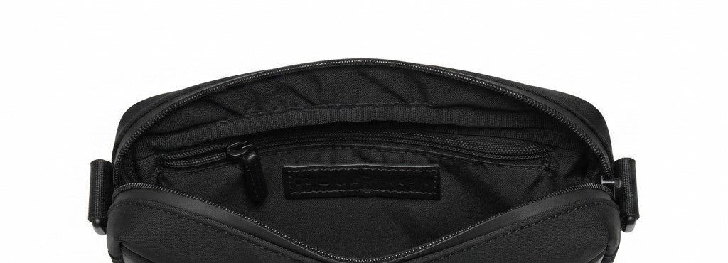 Tommy Hilfiger Men's Casual Crossbody Bag with Zip Pocket and Logo Accent #0071
