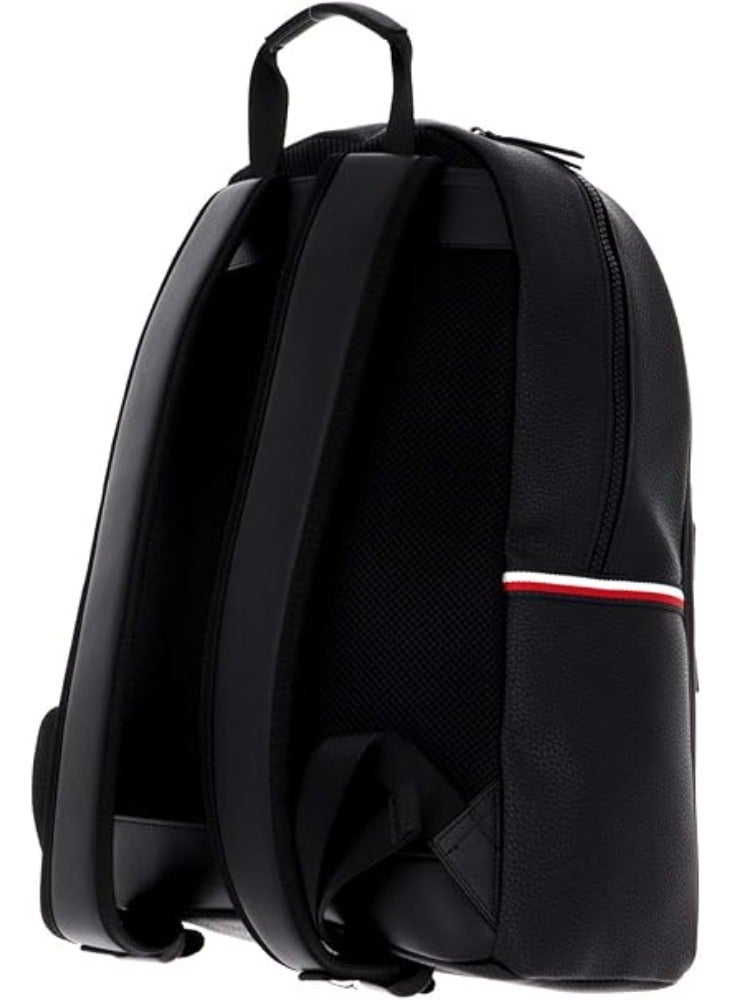 Tommy Hilfiger Men's Essential Backpack, Black, One Size #0078