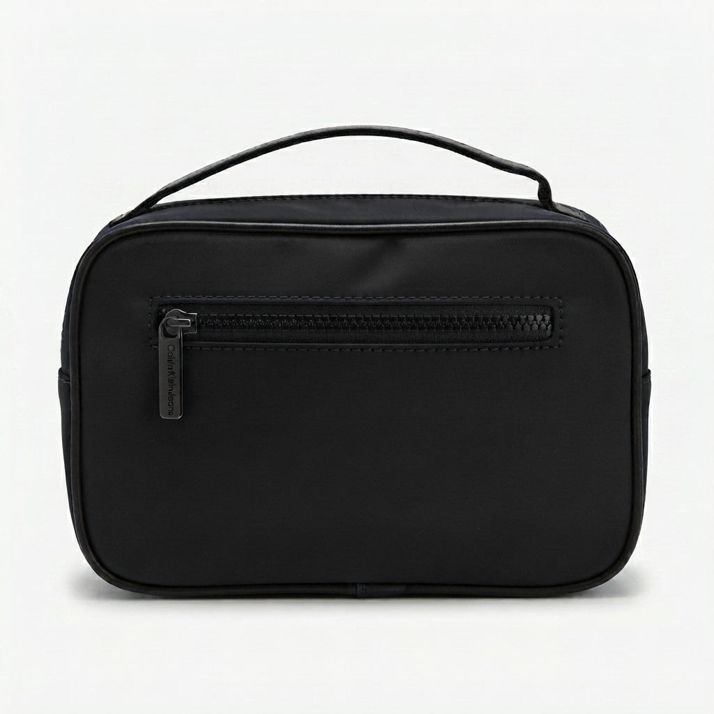 Calvin Klein Jeans Black Crossbody & Handbag with Top Handle and Front Logo #0029