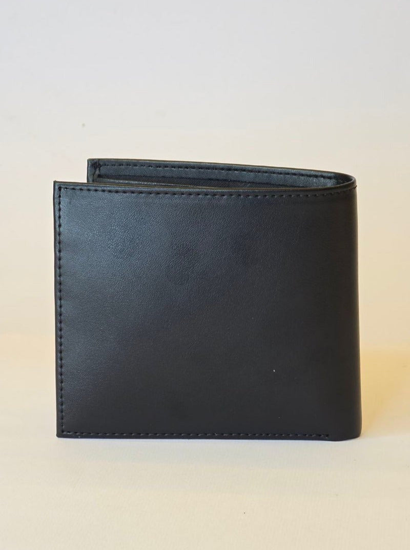 CK Black Leather Wallet-Belt Set For Men #9