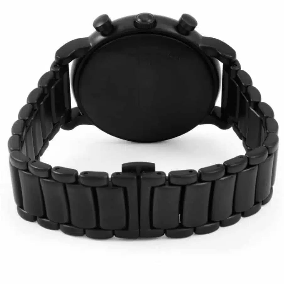 Emporio Armani AR1895 Men’s Watch – Luigi XLarge Black Stainless Steel with Black Dial 46mm