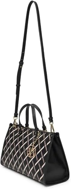 Armani Exchange Medium Top Handle Bag - Black#0014