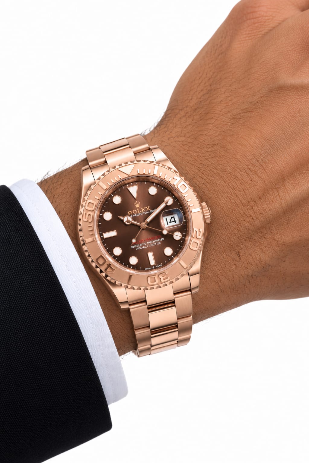 Rolex Yacht-Master 40 Everose Gold Chocolate Dial 126621-RX-YMAS-02