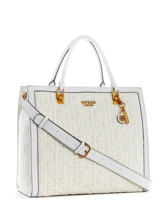 Guess Abey Elite Logo Detailed Tote Bag