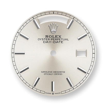 Rolex Day-Date Watch For Men - Off White Dial