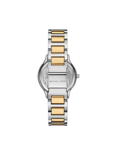 Michael Kors MK4910 Ladies Quartz Wristwatch – Mother of Pearl Dial Two-Tone