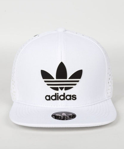 Adidas Trefoil White Snapback Cap
