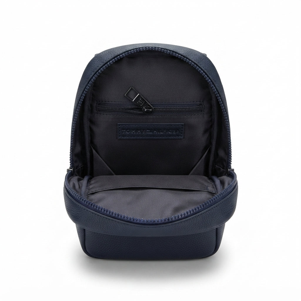 Tommy Hilfiger Men's Navy Blue Crossbody Sling Bag #0072