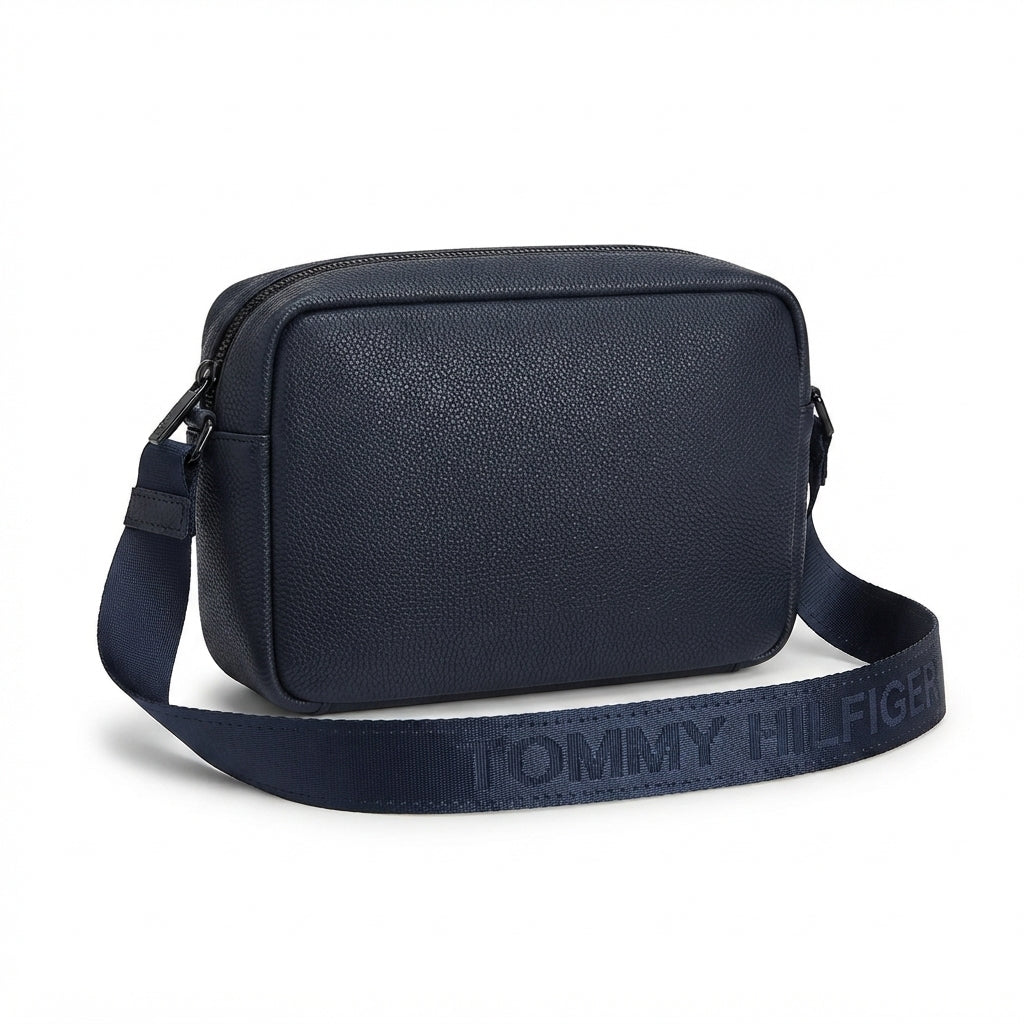 Tommy Hilfiger Men's Crossover Crossbody Bag - Navy Blue #0067