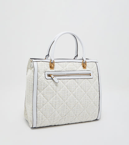 Guess Abey Elite Logo Detailed Tote Bag