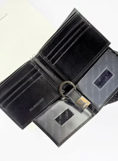 Calvin Klein Men's Leather Bifold Wallet with Key Fob#18