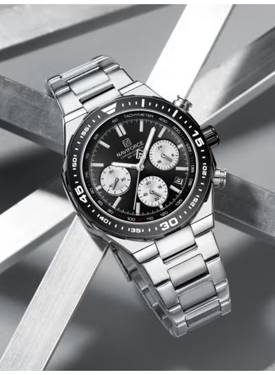 NAVIFORCE NF8049 Men’s Watch | Sporty Chronograph with Luminous Display