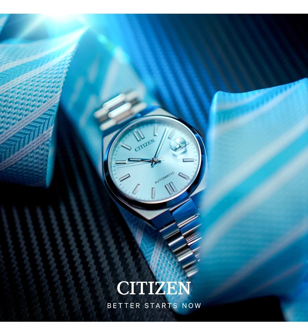 Citizen TSUYOSA NJ0151-88M Automatic Watch with Turquoise Dial