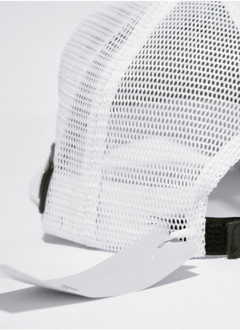 Monastery Couture Men's Cap with Logo Patch Detail