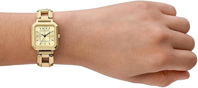 Armani Exchange Women’s Watch – AX5721 Gold