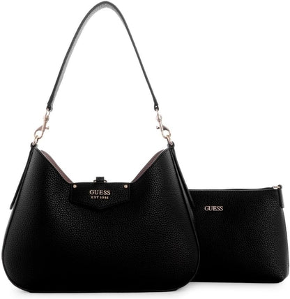 Guess Black Leather Shoulder Bag For Women 4#