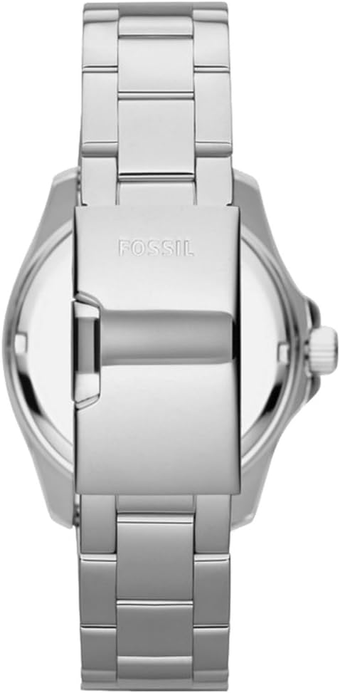 Fossil AM4481 Women’s Analog Dress Watch – Silver Stainless Steel Bracelet
