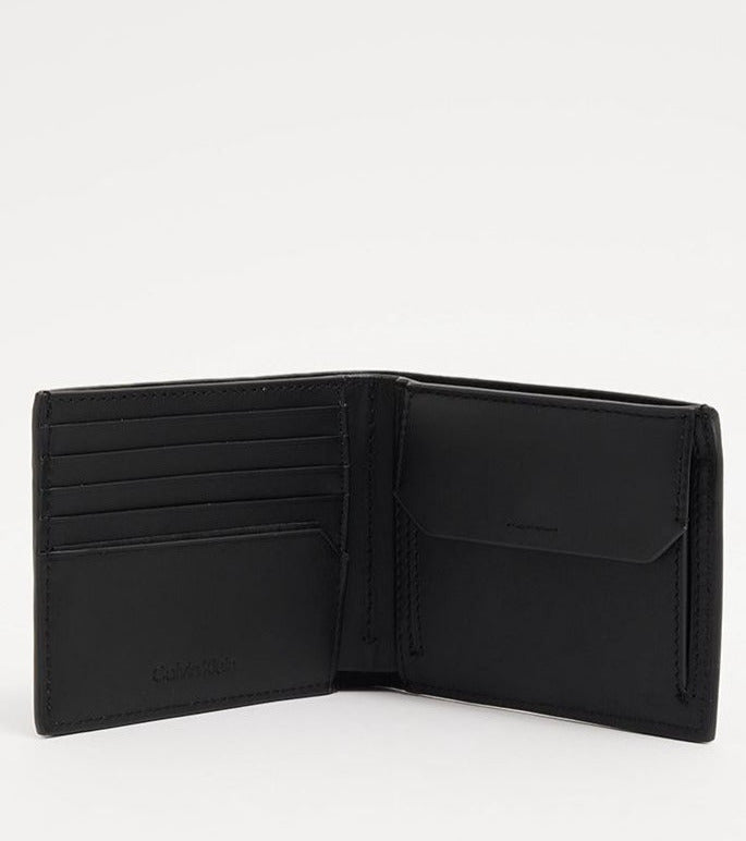 CK Black Leather Wallet For Men #11