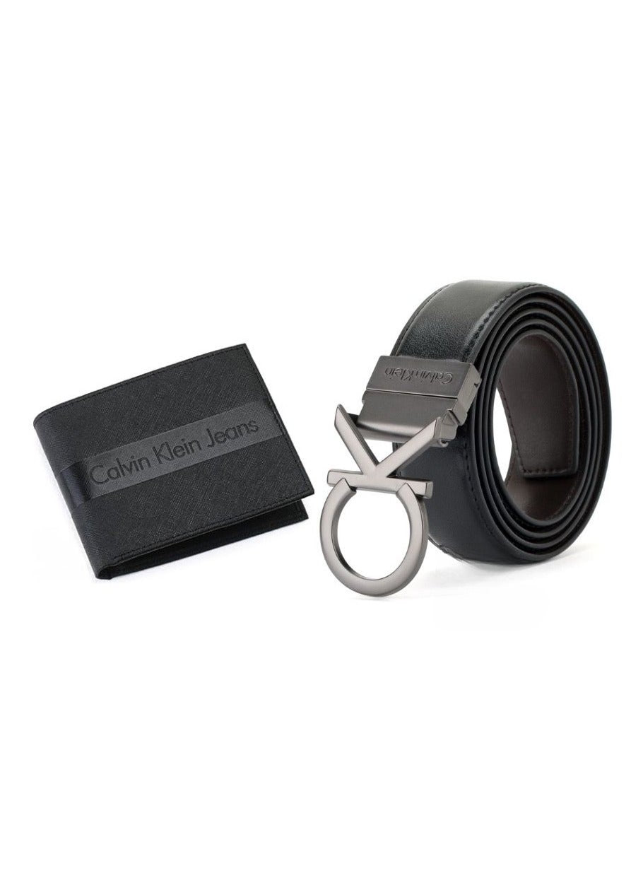 Calvin Klein Reversible Belt & Wallet Set For Men #03