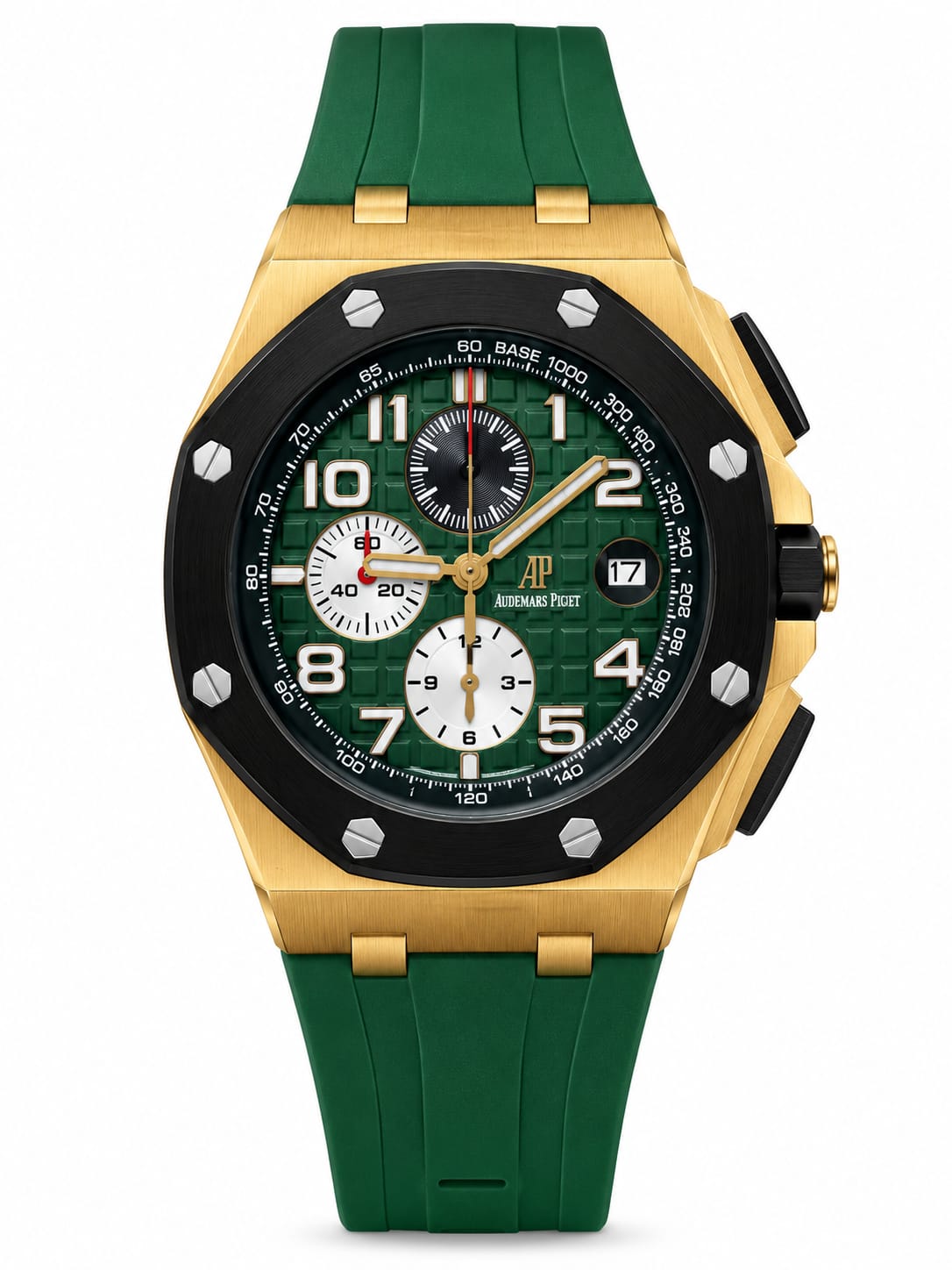 Audemars Piguet Royal Oak Offshore Selfwinding Chronograph Gold & Green – OFFSHORE.4