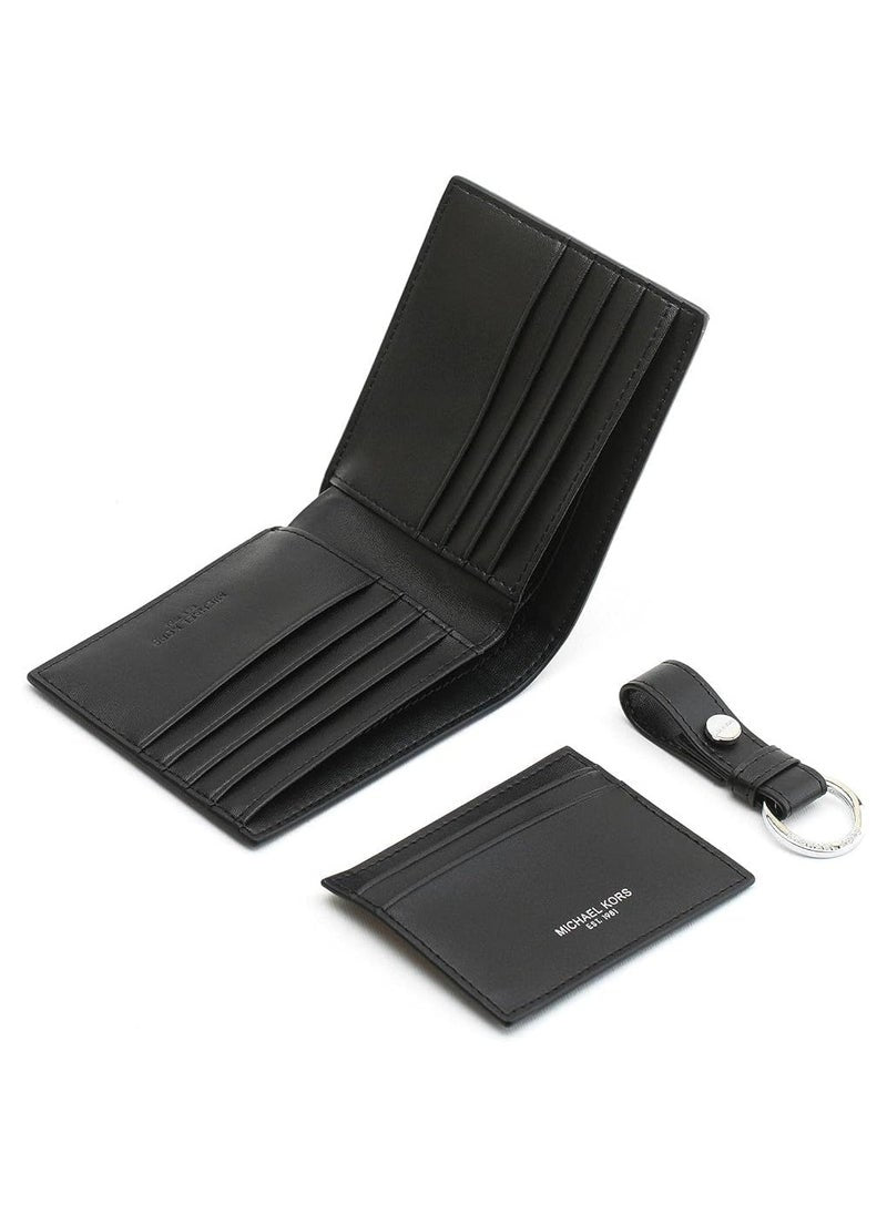 MK Wallet-Card Holder-Keychain Set For Men #1