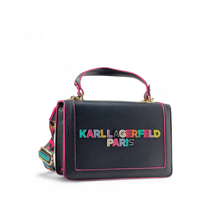 Karl Lagerfeld Paris Womens Simone Crossbody