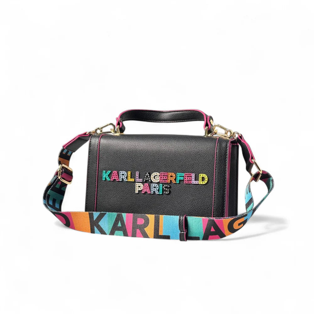 Karl Lagerfeld Paris Womens Simone Crossbody